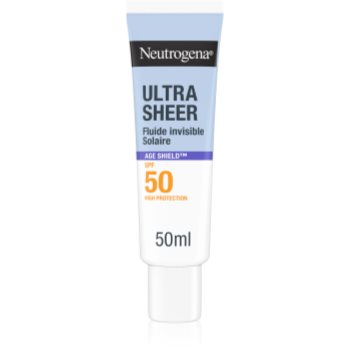 Neutrogena Ultra Sheer Age Shield fluid cu o consistenta usoara SPF 50 - imagine 2